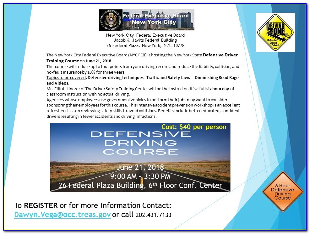 Nys Defensive Driving Course Near Me