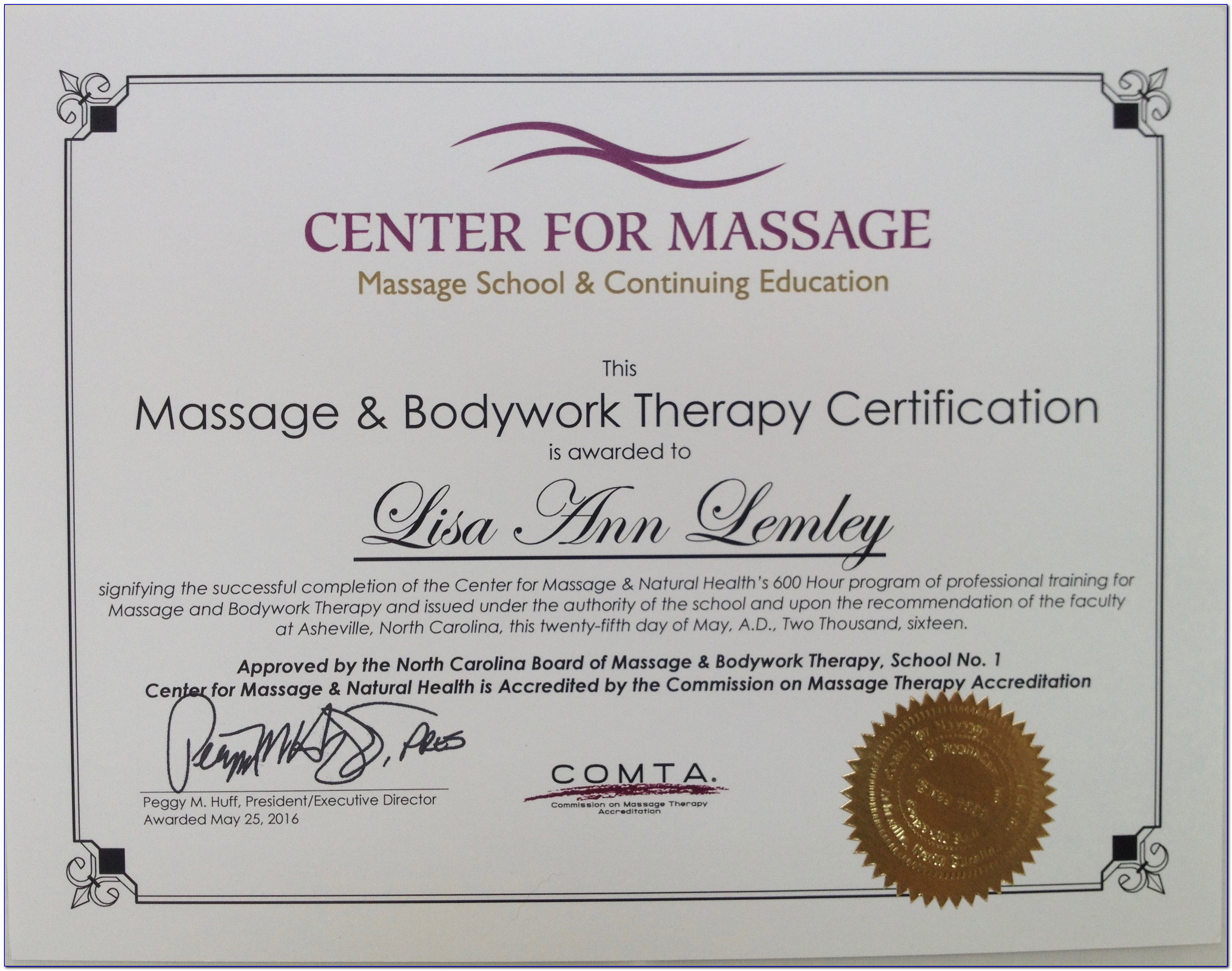 Oncology Massage Certification Florida
