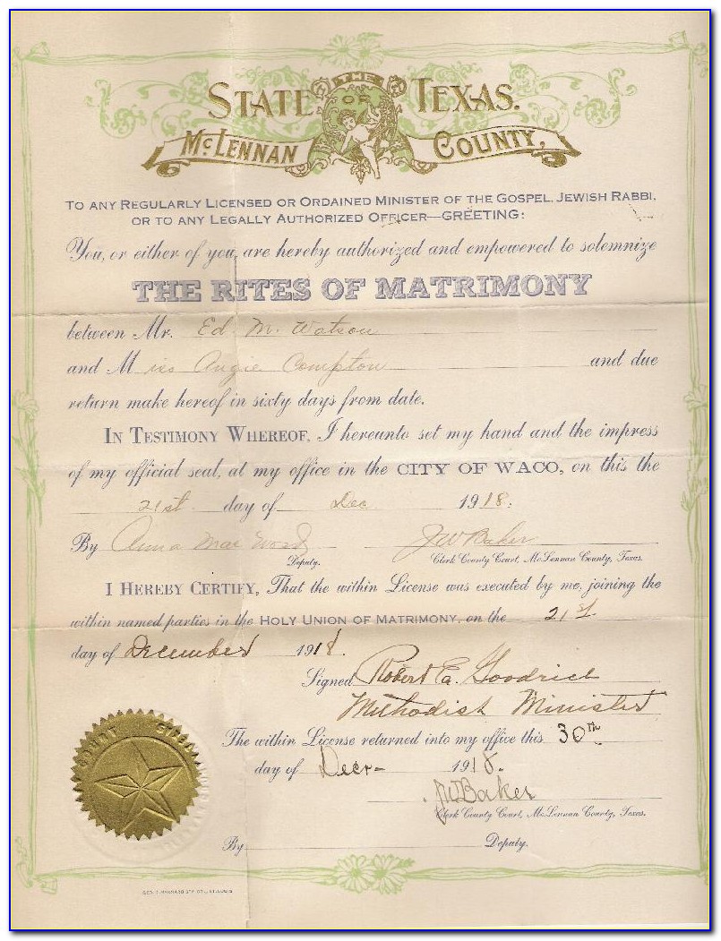Online Wedding Officiant Certification Texas
