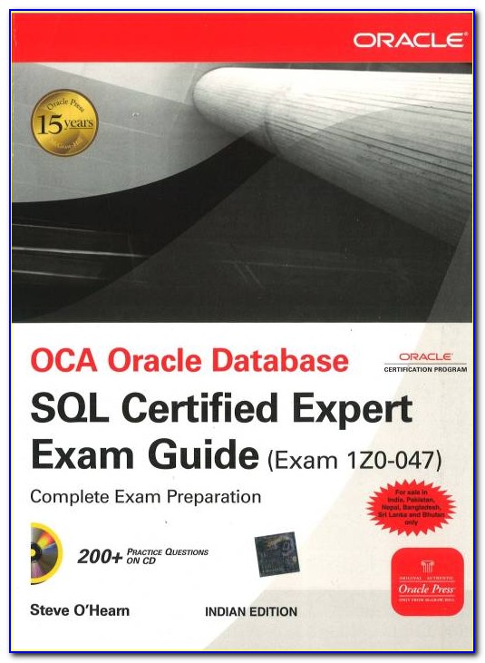 Oracle Oca Certification Free