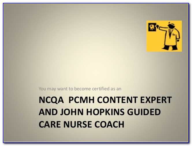 Pcmh Content Expert Certification Handbook