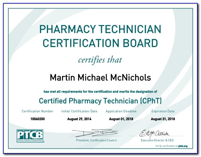 Pharmacy Technician Certification Kentucky