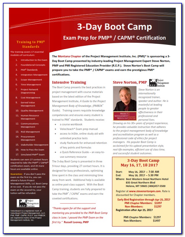 Pmp Certification Boot Camp Atlantapmp Certification Boot Camp Atlanta