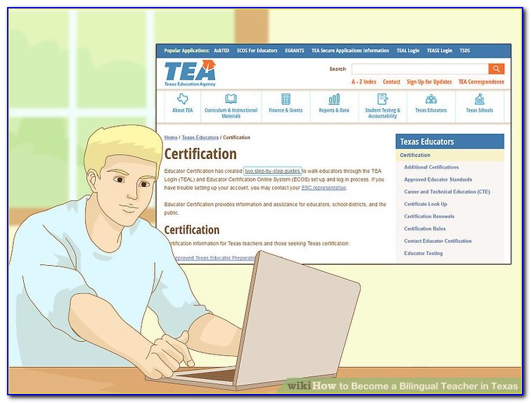 Probationary Teacher Certificate Texas
