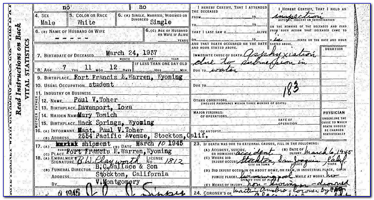 Request Birth Certificate California Online