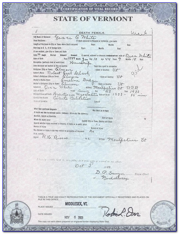 Sacramento County Vital Records Birth Certificate