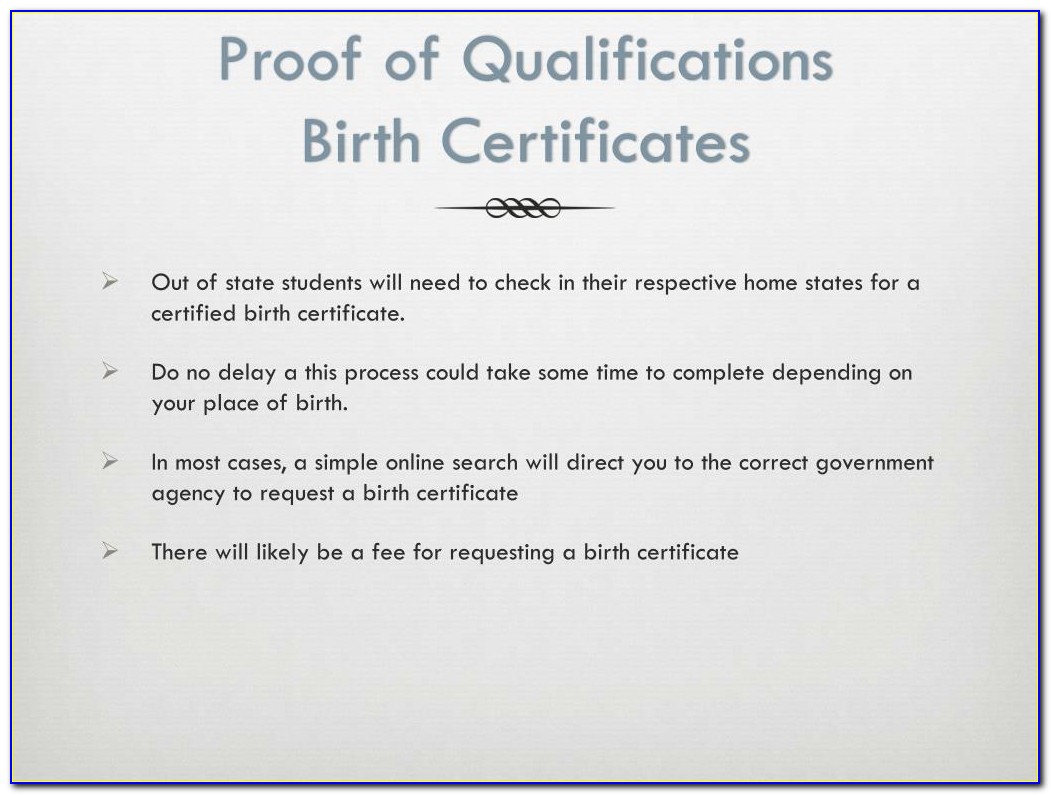 Scdhec Birth Certificate