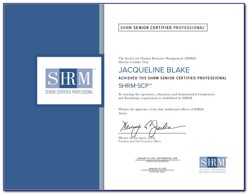 Shrm Talent Acquisition Certification