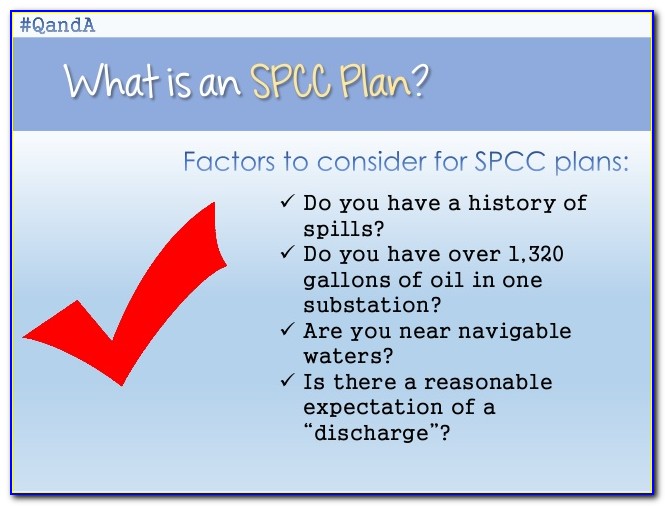 Spcc Plan Pe Requirements