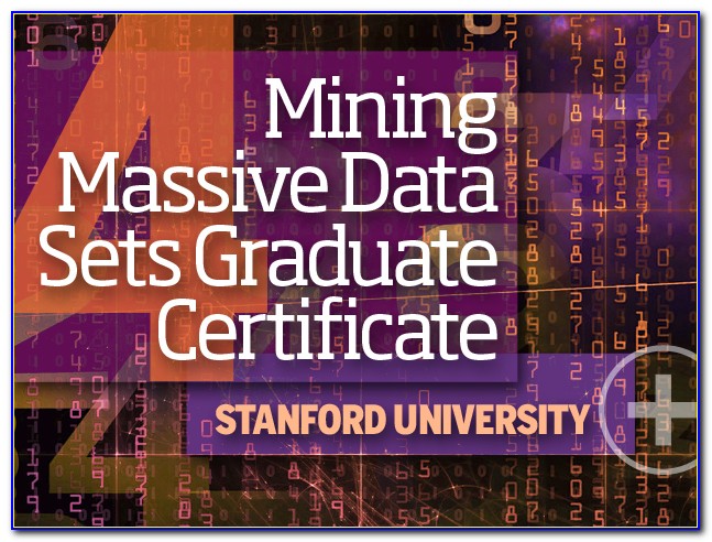 Stanford University Data Mining And Applications Graduate Certificate