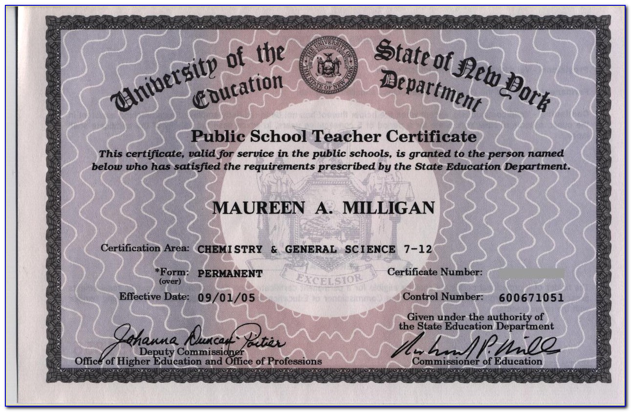 Teacher Aide Certification Ny