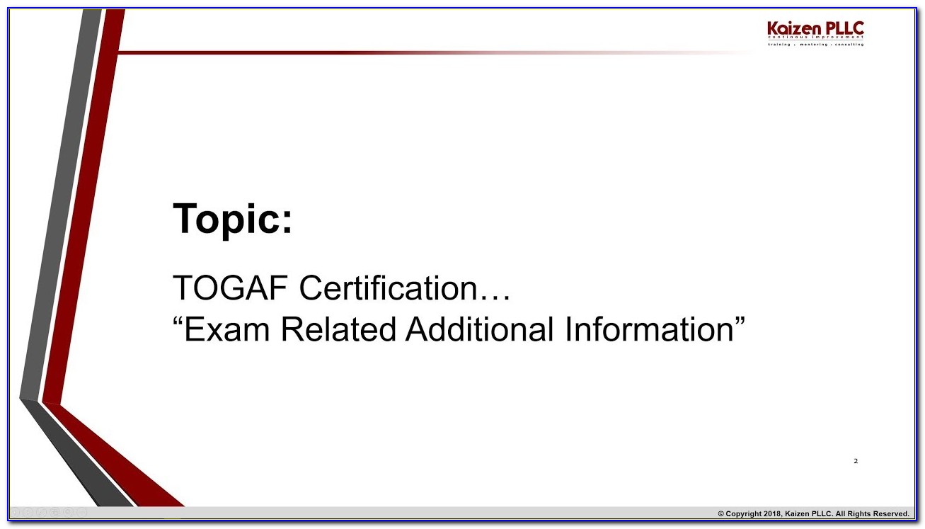 Togaf Certification Exam Cost