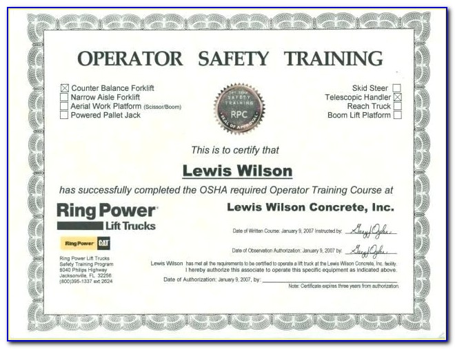 Tom's Forklift Certification And Training Los Angeles Ca