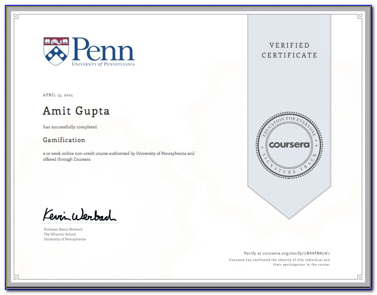 University Of Pennsylvania Data Analytics Certificate