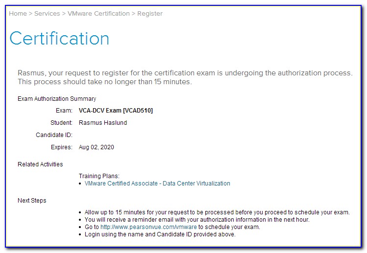 Vmware Vca Certification Study Guide Pdf