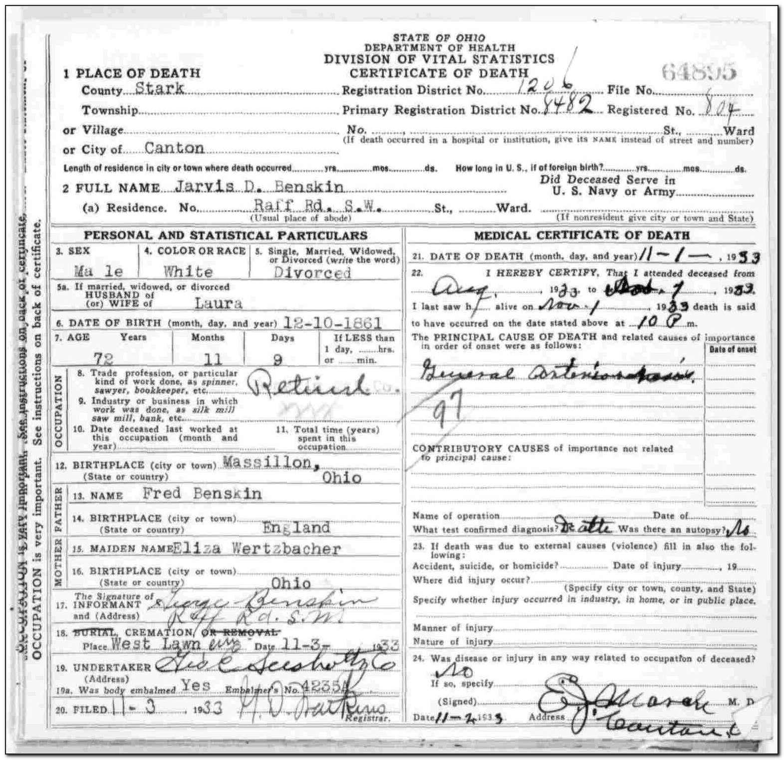 Warren County Ohio Birth Records