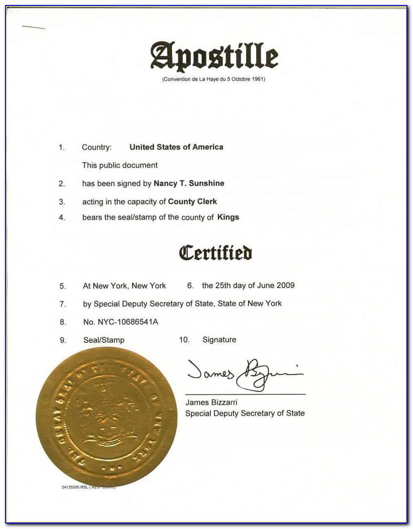 What Is An Apostille Birth Certificate
