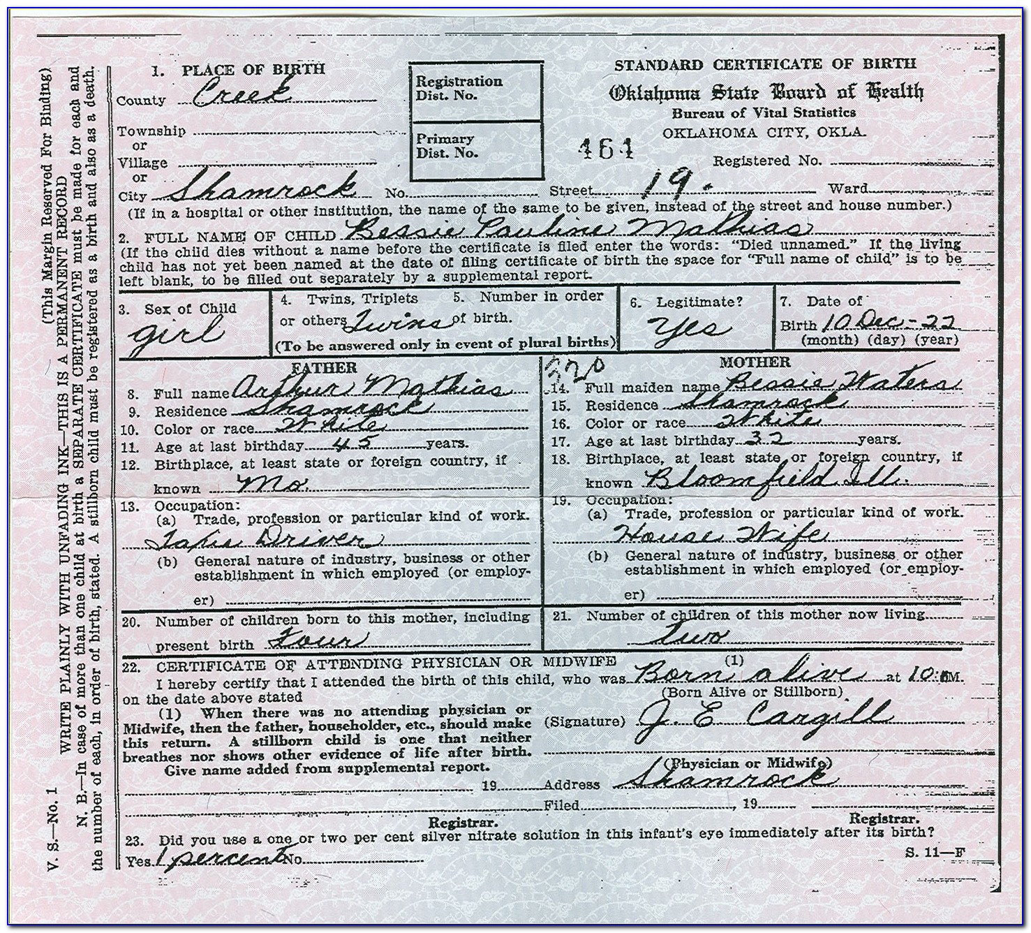 Where To Get My Birth Certificate In Oklahoma