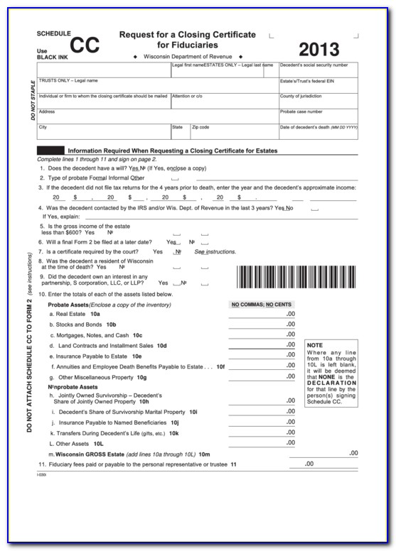 Wisconsin Bureau Of Vital Statistics Birth Certificate