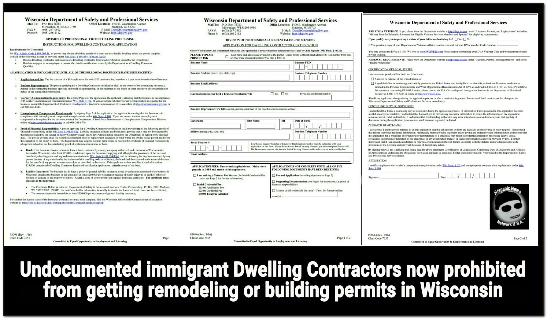 Wisconsin Dwelling Contractor Certification Lookup