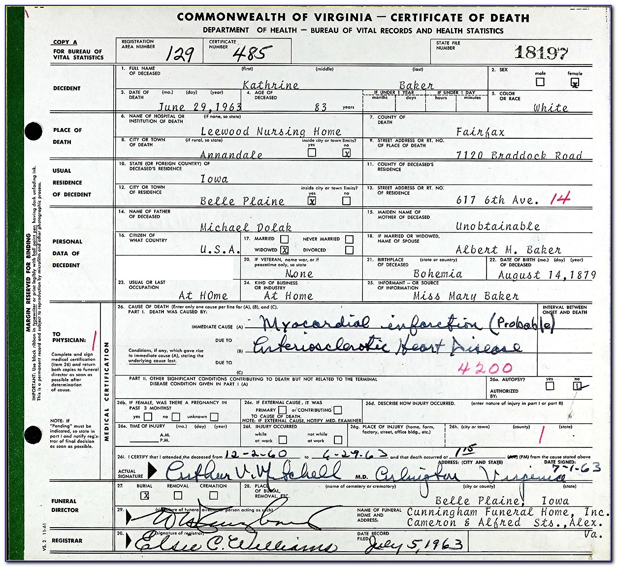 Woodbury County Iowa Birth Certificate