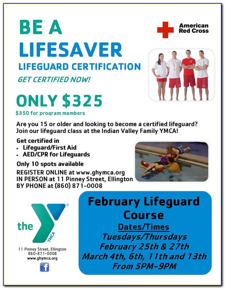 Ymca Lifeguard Certification Ct