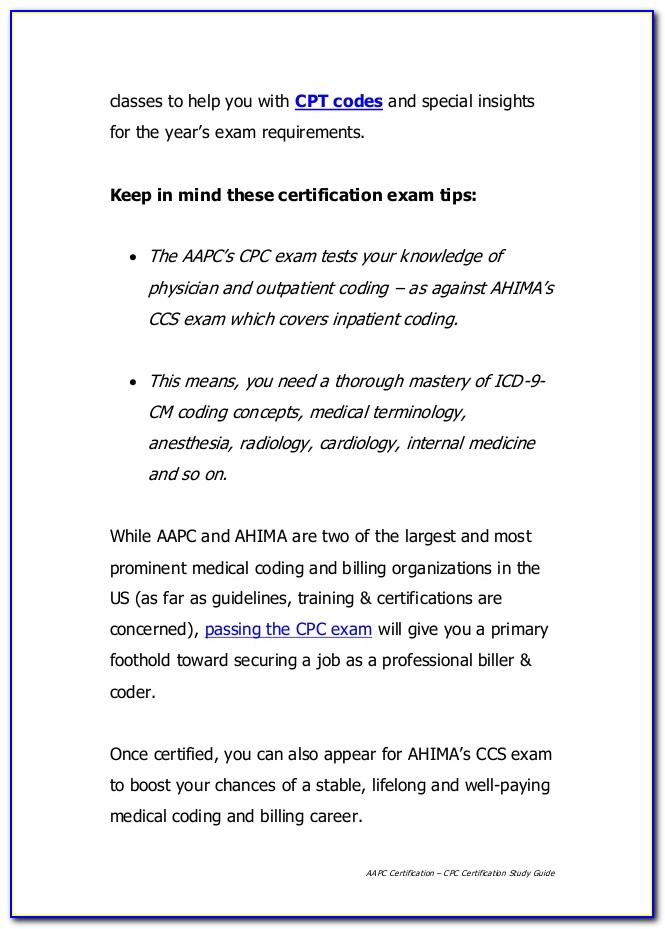Aapc Medical Coding Certification Cost
