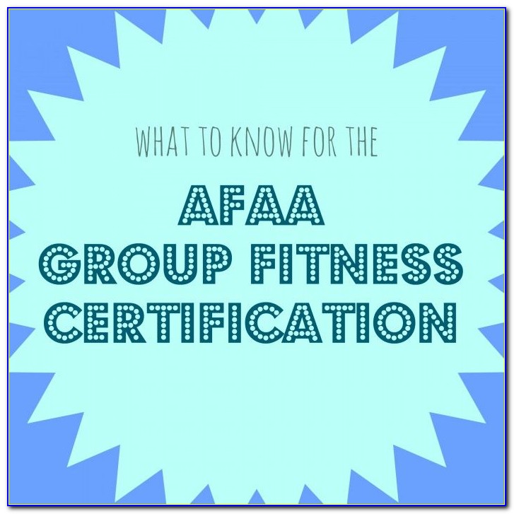 Afaa Or Ace Certification