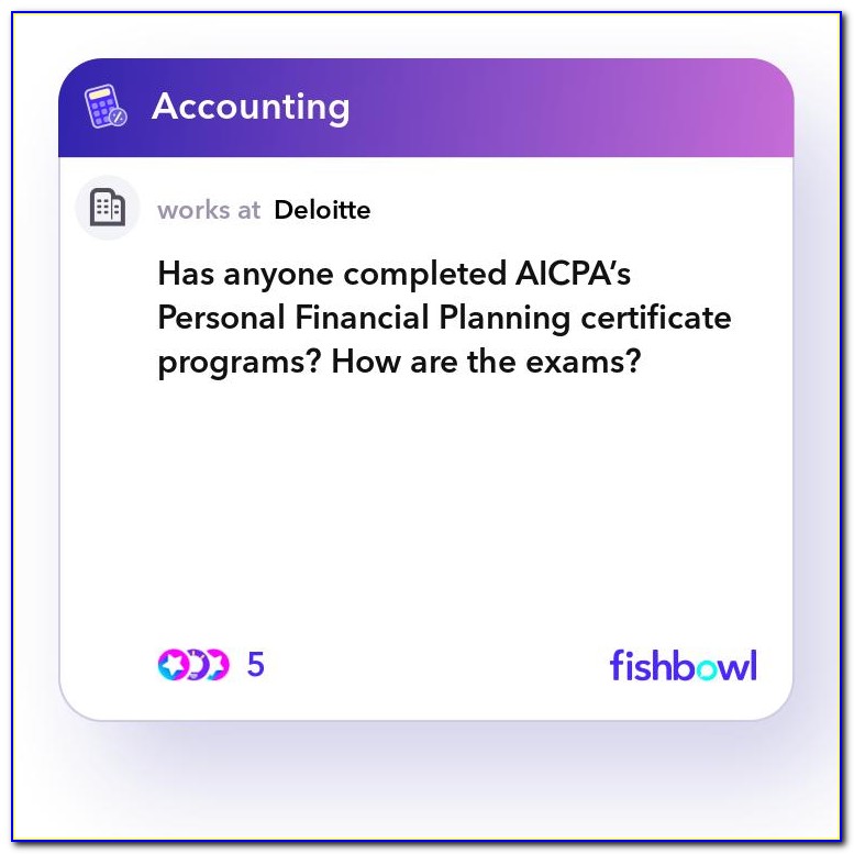 Aicpa Certificate Programs