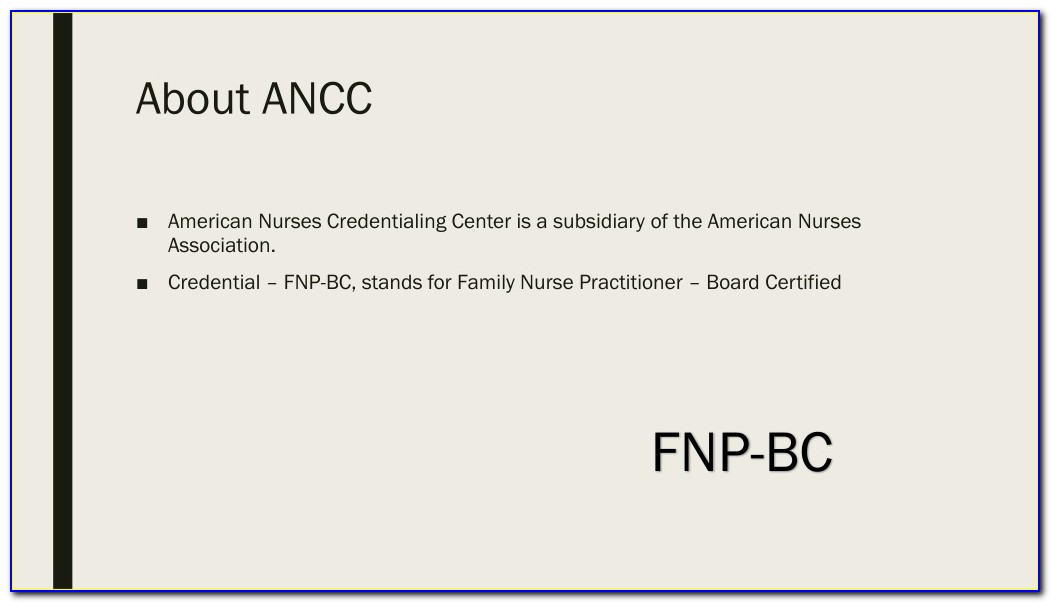 Ancc Certification Renewal Cost 2019