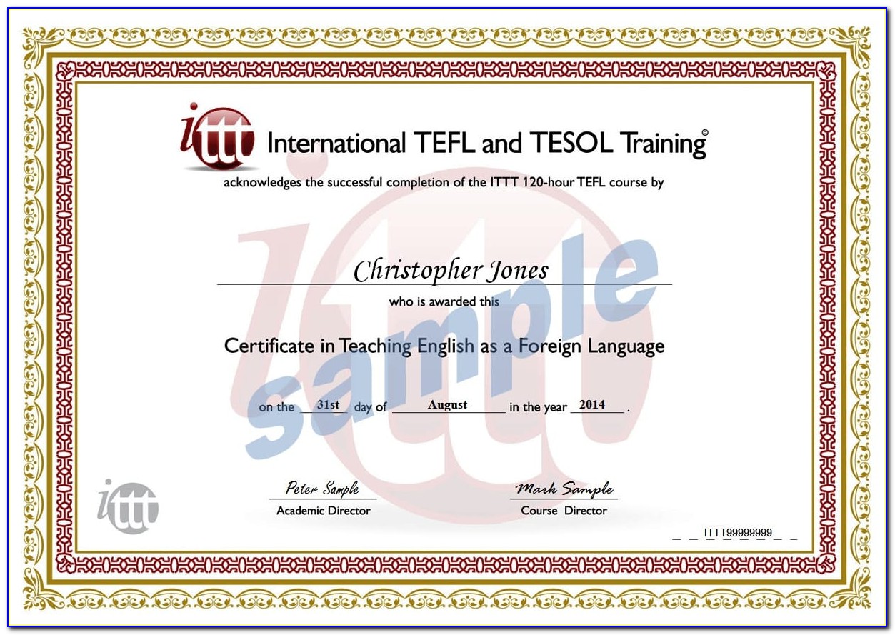 Best Tesol Certification Online Accredited