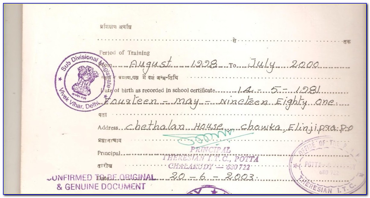 Birth Certificate Apostille For Oci Card