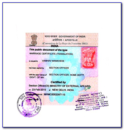 Birth Certificate Apostille Oci