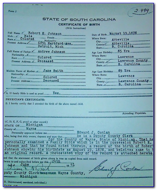 Birth Certificate Lasalle County Illinois