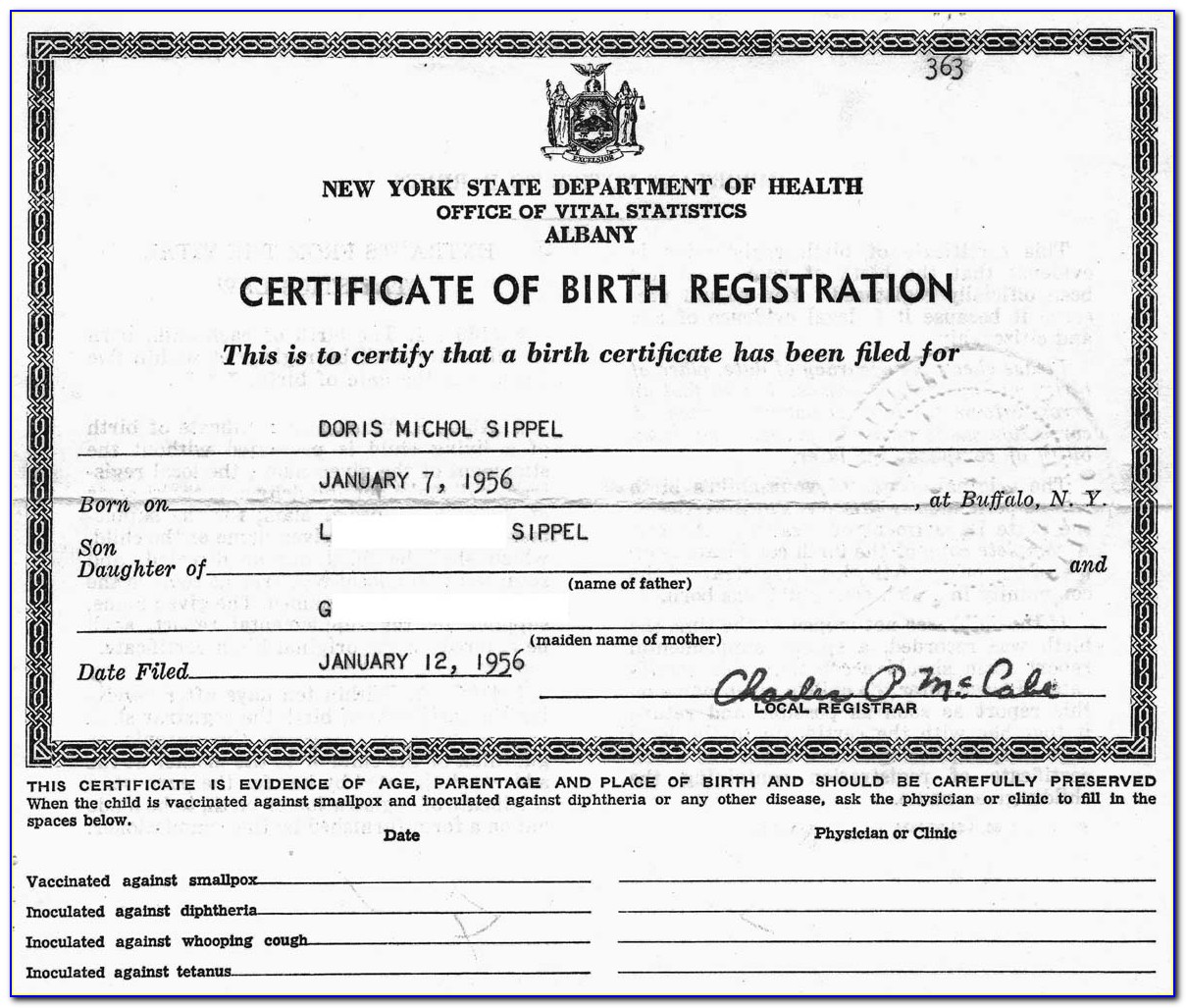 Birth Certificate Replacement Nyack Ny