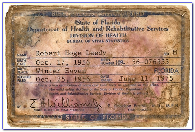 Birth Certificate Riverside County Palm Desert