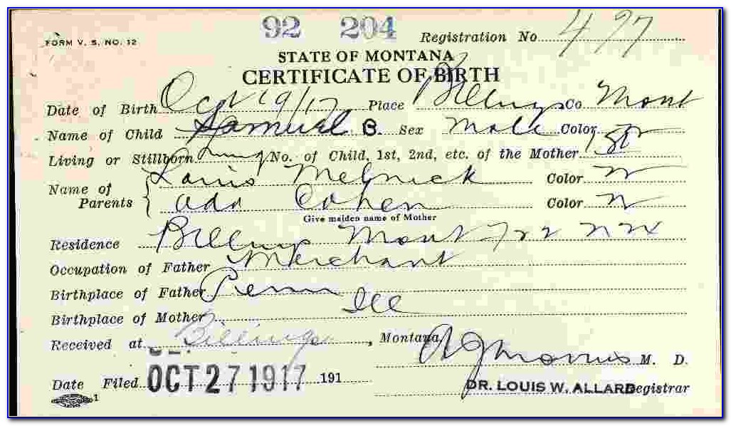 Birth Certificate Skokie Courthouse