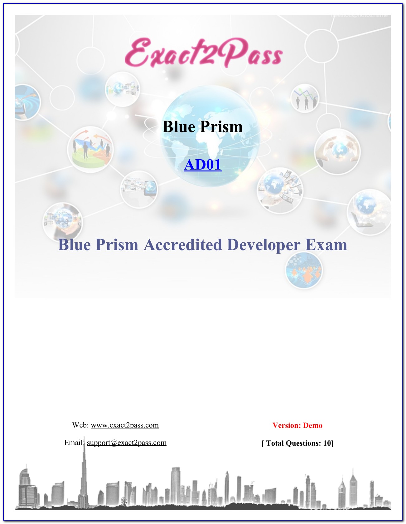 Blue Prism Developer Certification Sample Questions