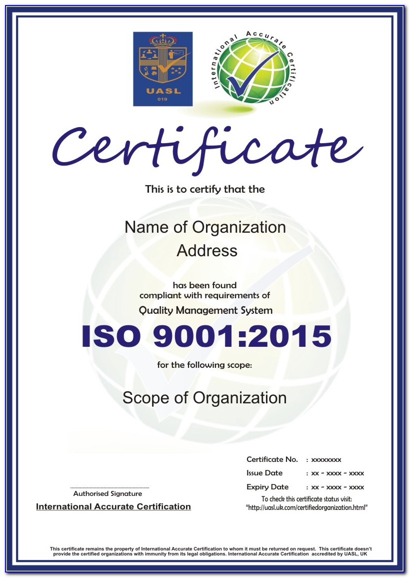 Bsi Iso 9001 Certification Check
