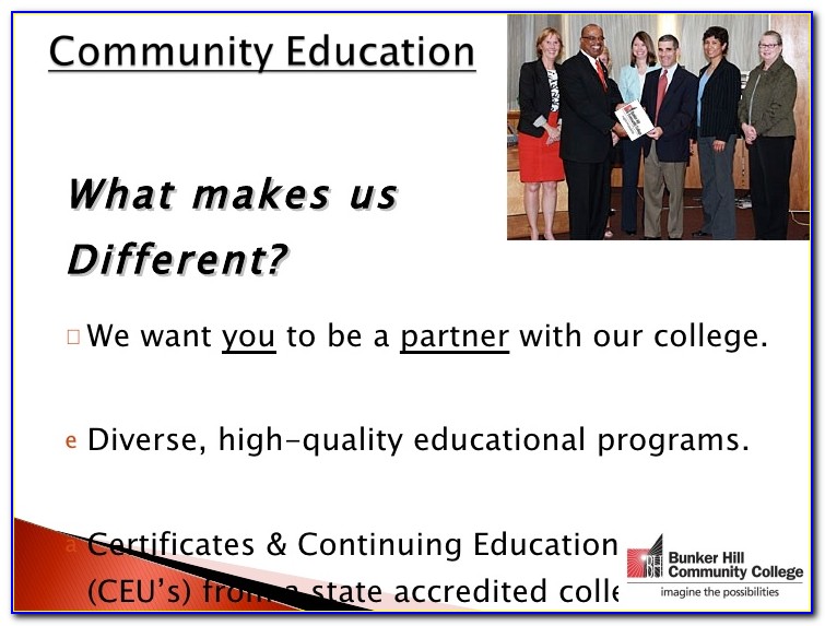 Bunker Hill Community College Certificate Programs