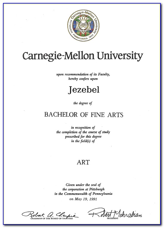 Carnegie Mellon Certificate Programs