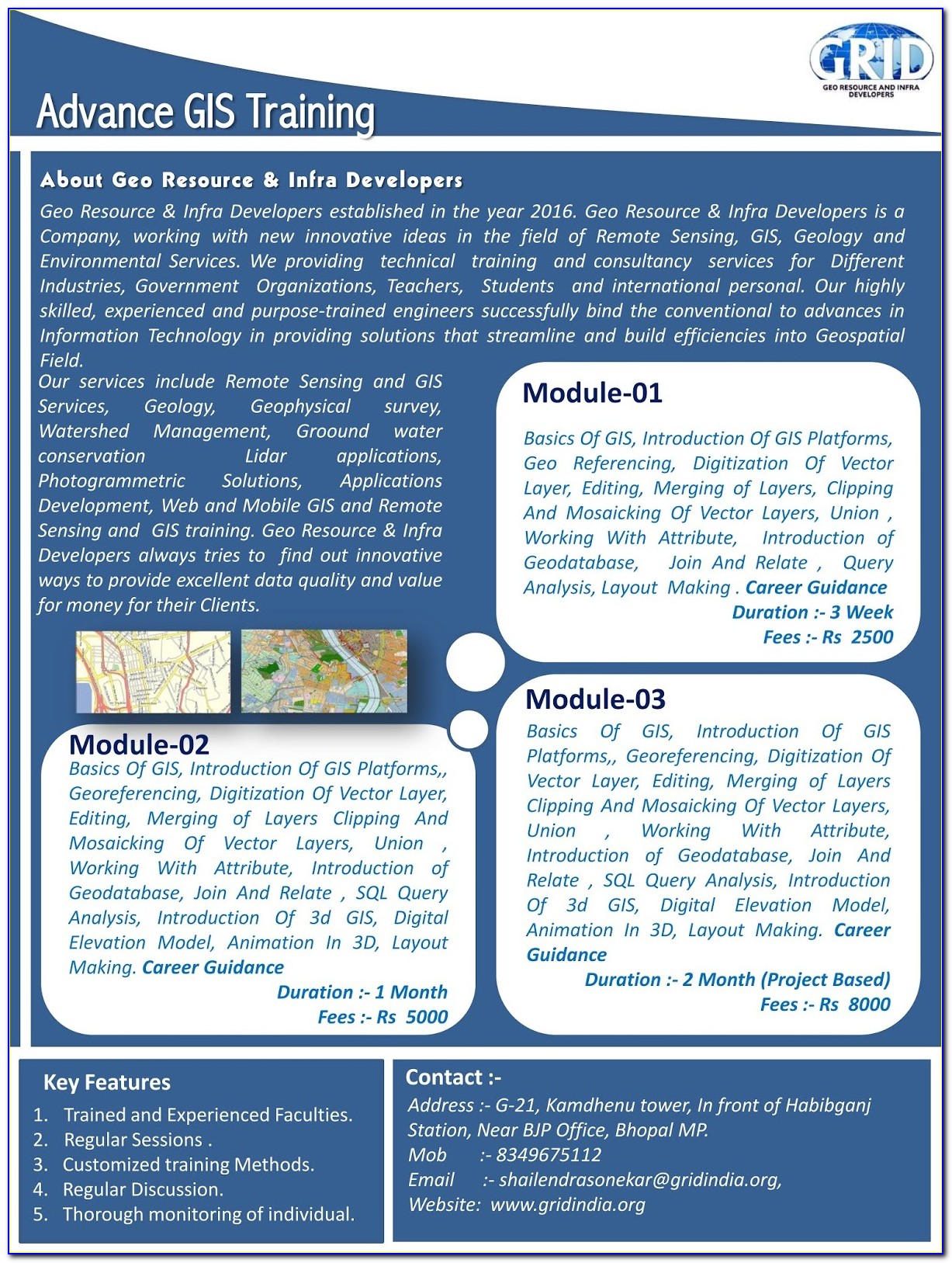 Certificate Course In Gis And Remote Sensing