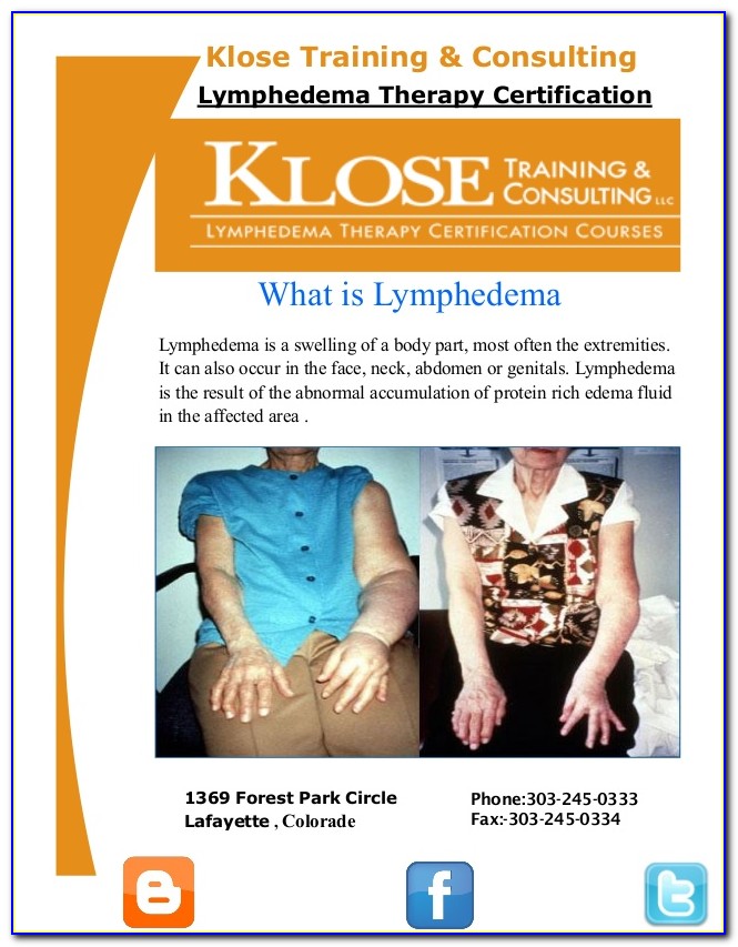 Certified Lymphedema Courses