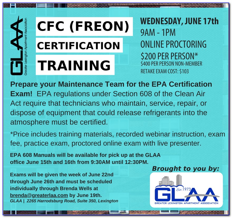 Cfc Certification Test Online