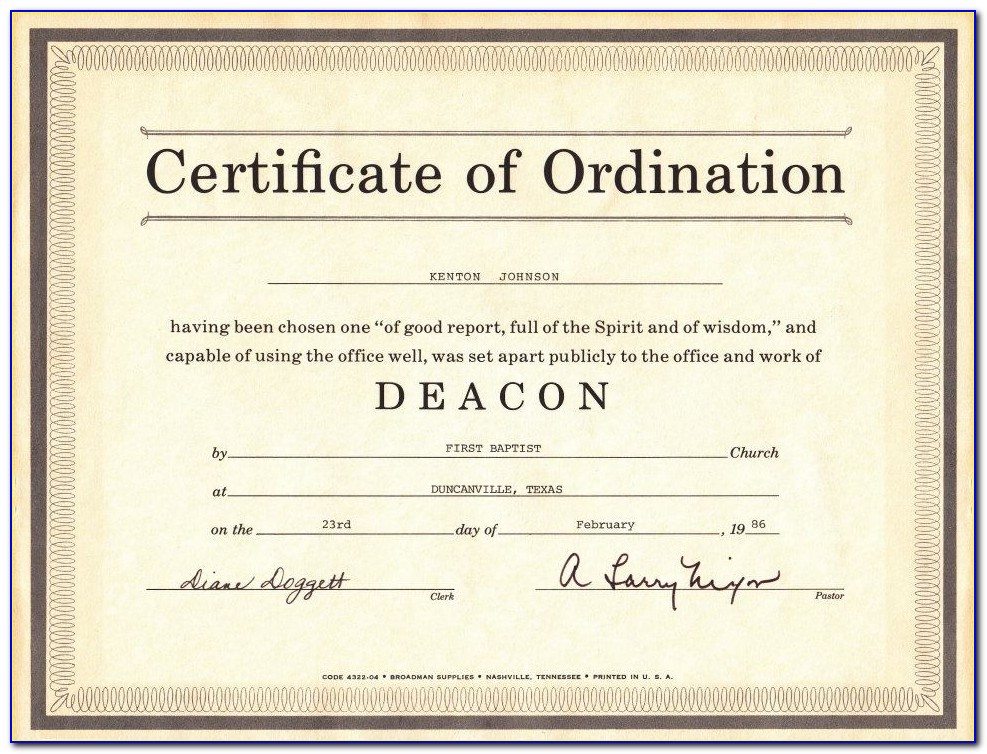 Chaplain Certification Requirements
