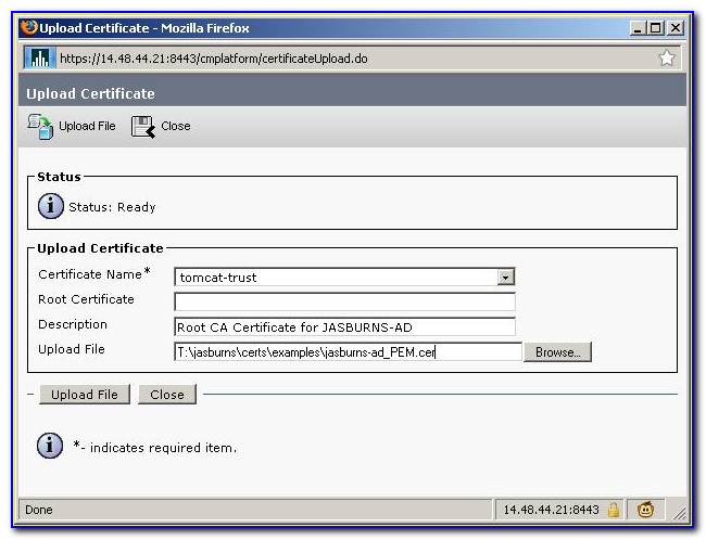 Cisco Cucm Certificate Microsoft Ca