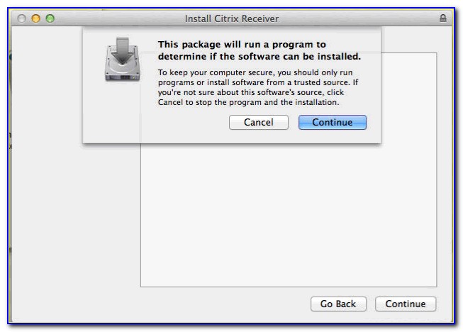 Citrix Receiver Certificate Not Trusted Mac