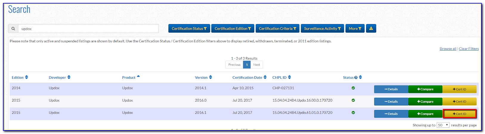 Cms Ehr Certification Id Number