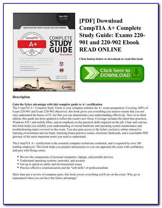 Comptia Cloud+ Certification Study Guide (exam Cv0 001)
