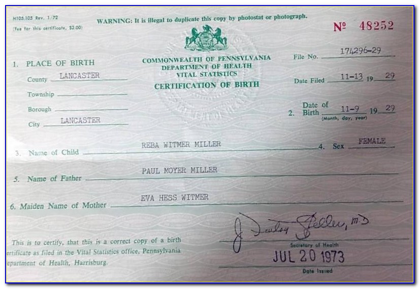 Copy Of Birth Certificate Asheville Nc